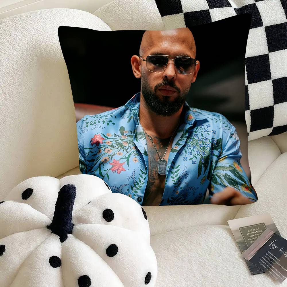 Art And A-Andrew Tate Pillow Case Square Pillow Bedroom Sofa Leisure Comfort Cushion Car Home Decoration