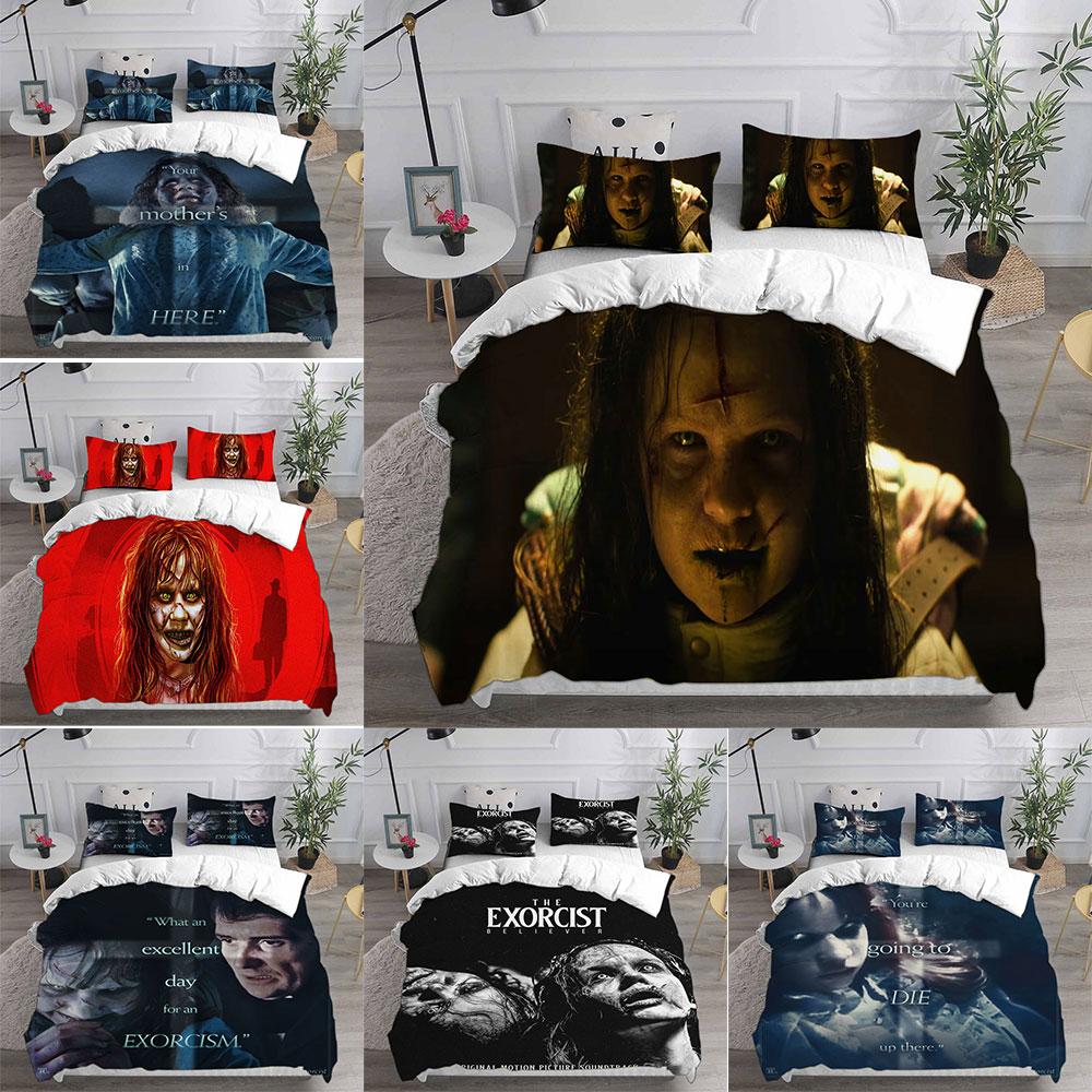 The Exorcist  Bedding Sets Comforter Quilt Bed Cover Duvet Cover Pillow Case 2-3 Pieces Sets Bedroom Decoration Home Supplies