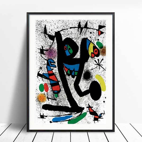 Graffitiaffisch Abstrakt dukmålning Modern hemväggdekoration bild ramlösa konsttryck på väggen utan ram