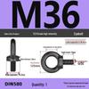 Lifting Eye Bolt Collection: Galvanized M8 & M10 with Ring for Mold