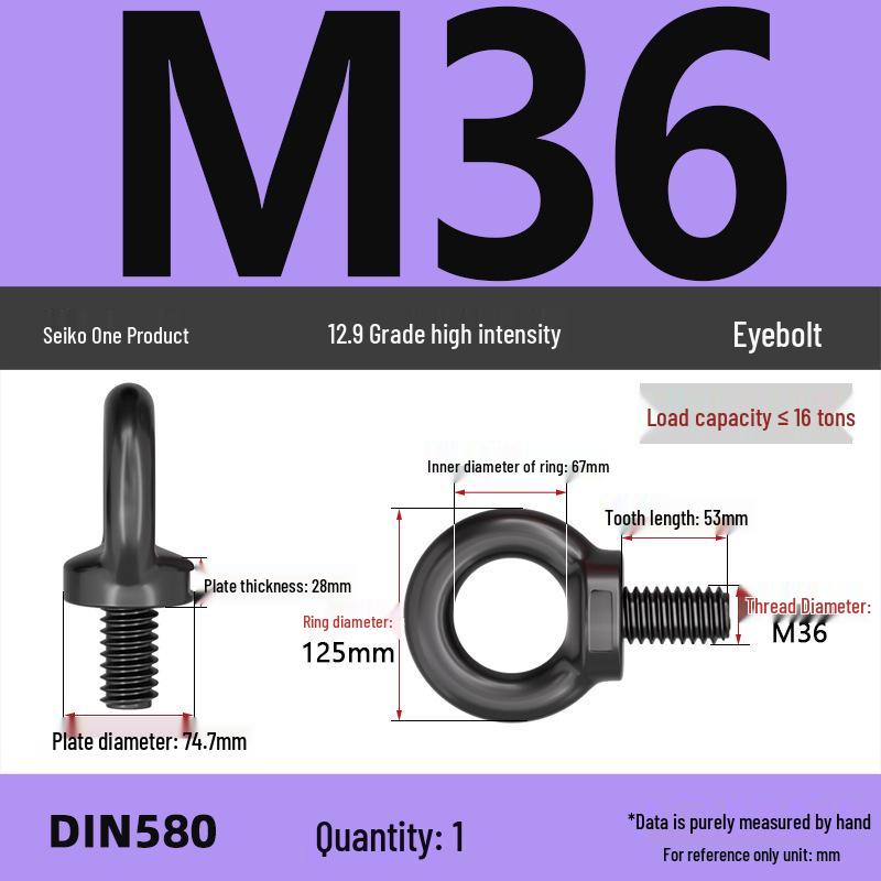 Lifting Eye Bolt Collection: Galvanized M8 & M10 with Ring for Mold