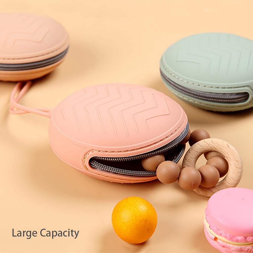 Food Grade Baby Soft Silicone Keep Pacifier Holder Soother Container Box Pacifier Case Pouch For Newborns Teat Accessories