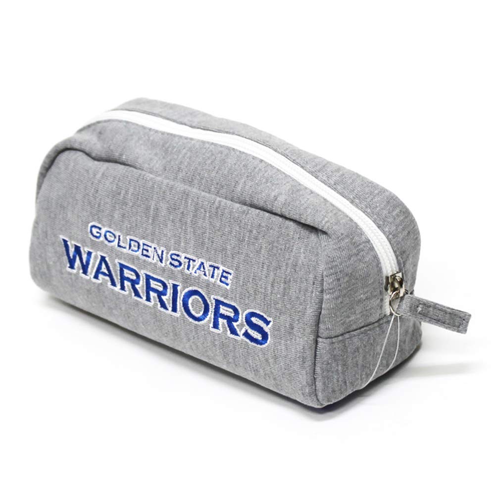 Golden State Warriors Official Square Pouch Gray NBA-003WA