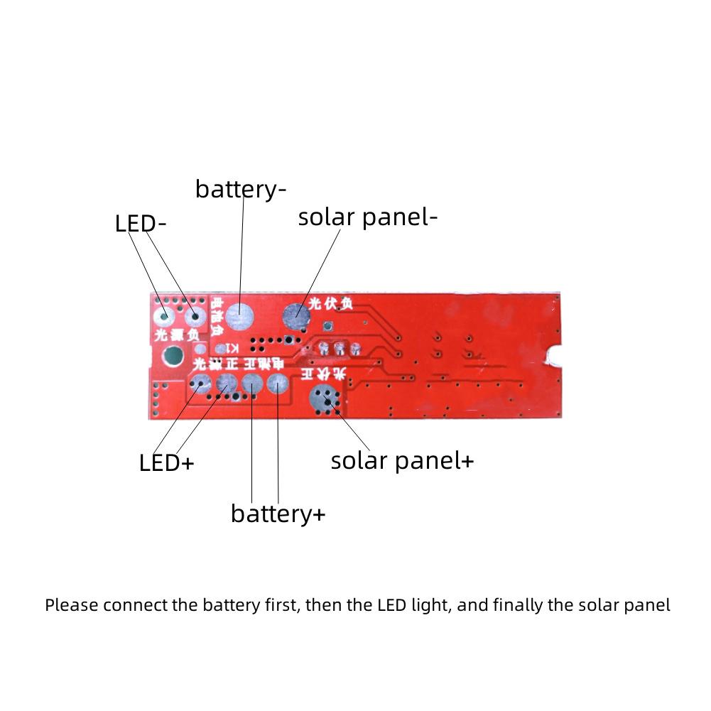 3,2 V 3,7 V Solar-Induktionsregler, Lichtsteuerung für Solarstromanlagen
