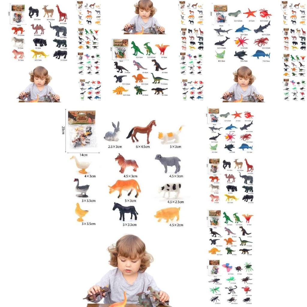 High-quality Pvc Dinosaur Toys Realistic Jurassic Creatures For Children