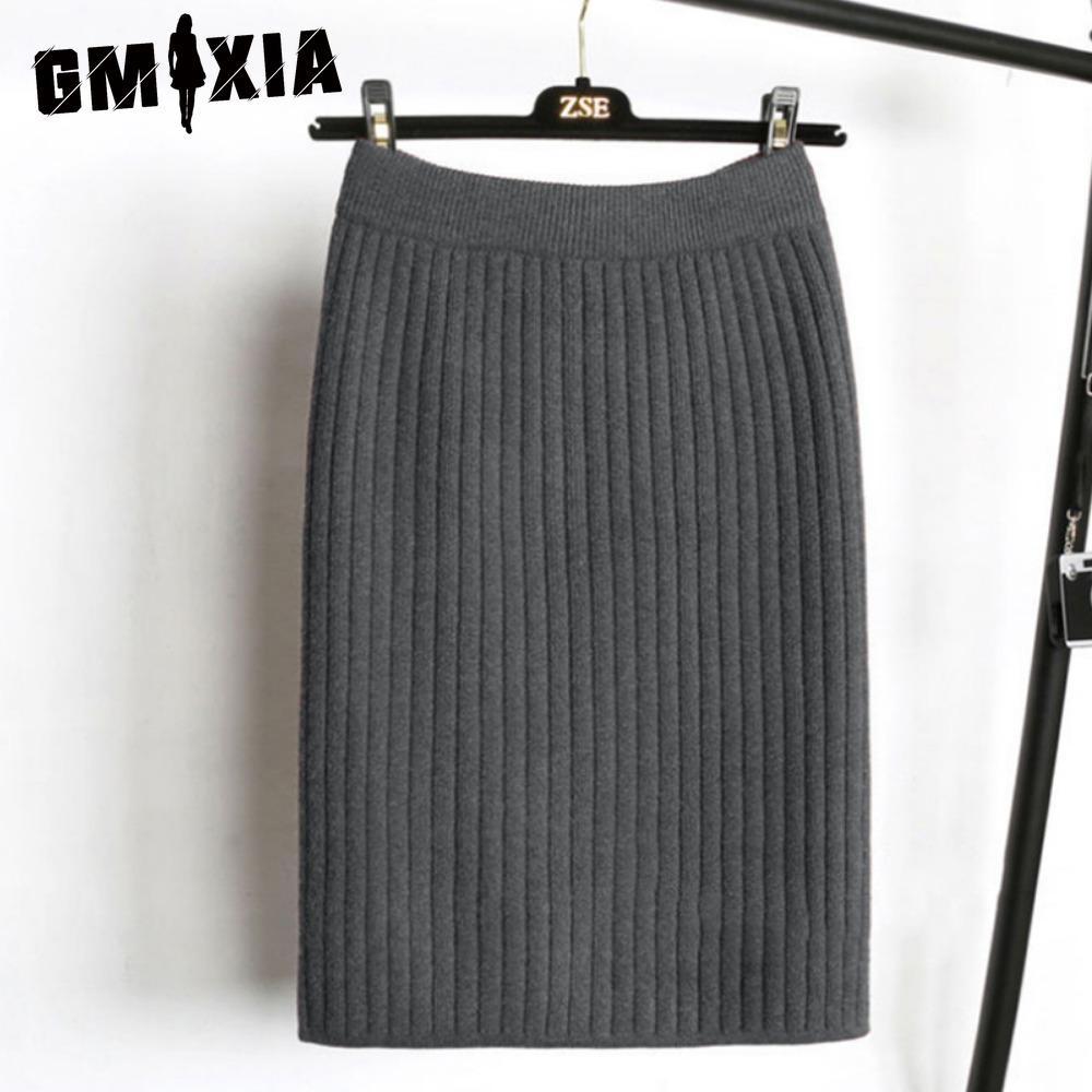 

GMXIA Женская Модная Повседневная Летняя Весенняя Юбка 53cm серый