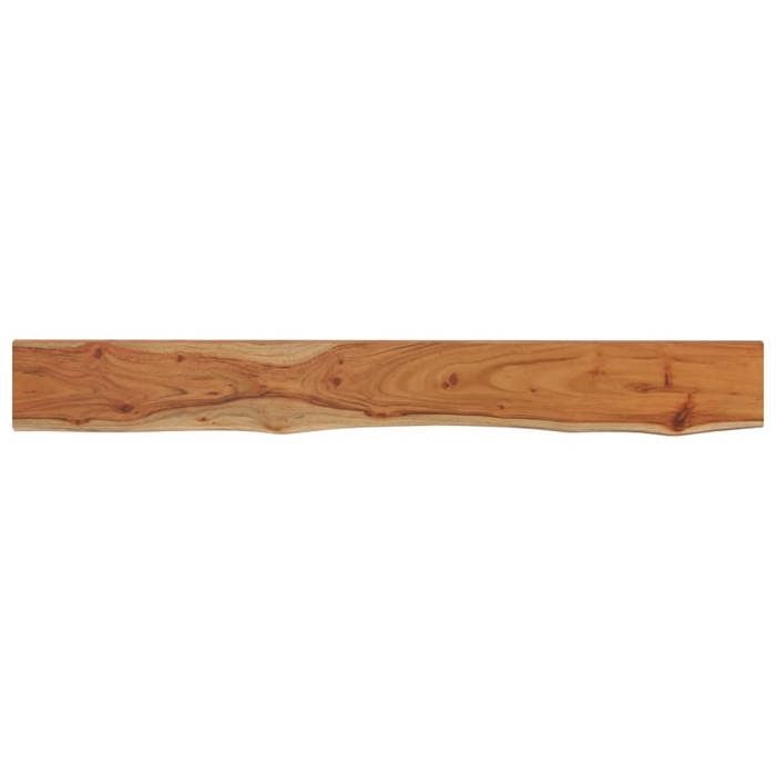 VidaXL Wall Shelf, Floating Shelf, Wall Decoration for Office Living Room, Rectangular Solid Acacia Edge 370232