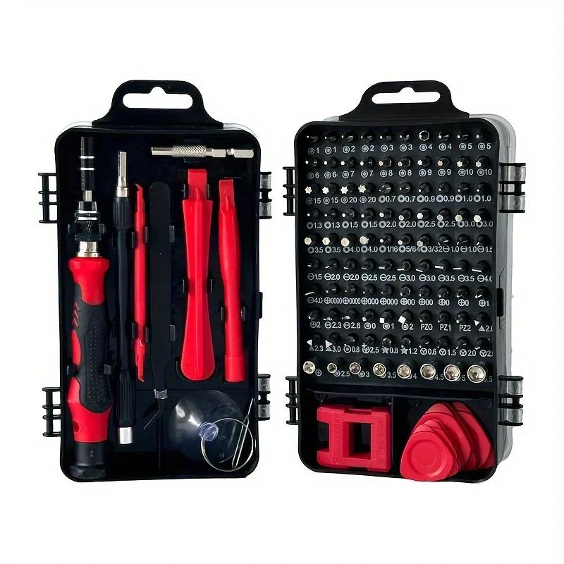 115 in 1 Mini Professional Magnetic Repair Tool Kit Multifunctional Precision Screwdriver Set for Phone Laptop Tablet PC Watch