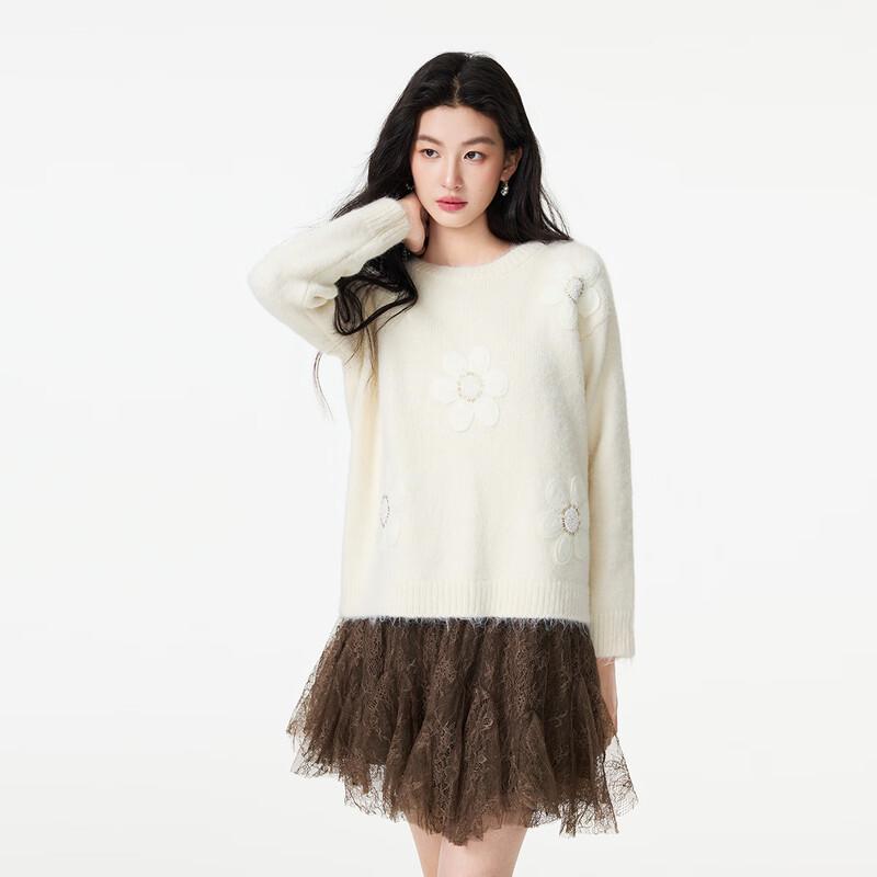 FivePlus Women's Warm Solid Knit Pullover