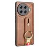 For Tecno Spark 20 Pro Plus Fashion Wrist Strap Phone Holder Case For Tecno Spark20 Pro+ Leather Style Case Drop-Resistant Cover