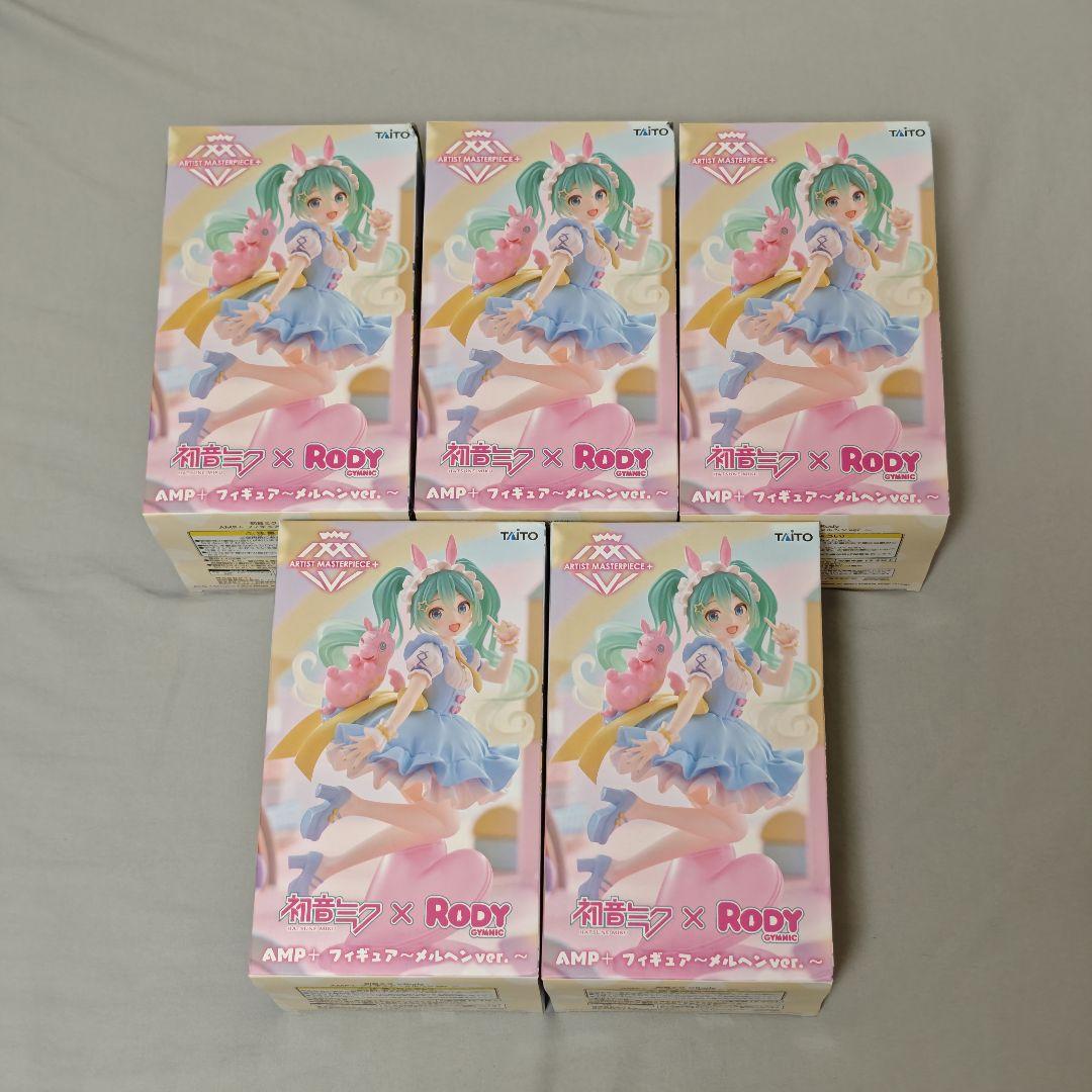 

[USED] Hatsune Miku x Rody AMP+ Figure - Fairy Tale Version - Set of 5