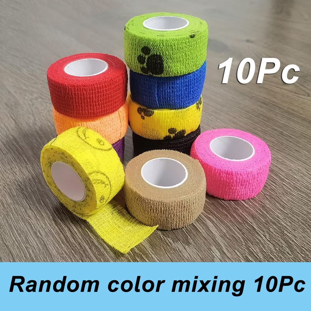 10Pcs Finger Bandage Self-adhesive Tape Student Writing Finger Guard Cartoon Anti-wear Anti-cocoon Stationery Finger Guard 10Pc