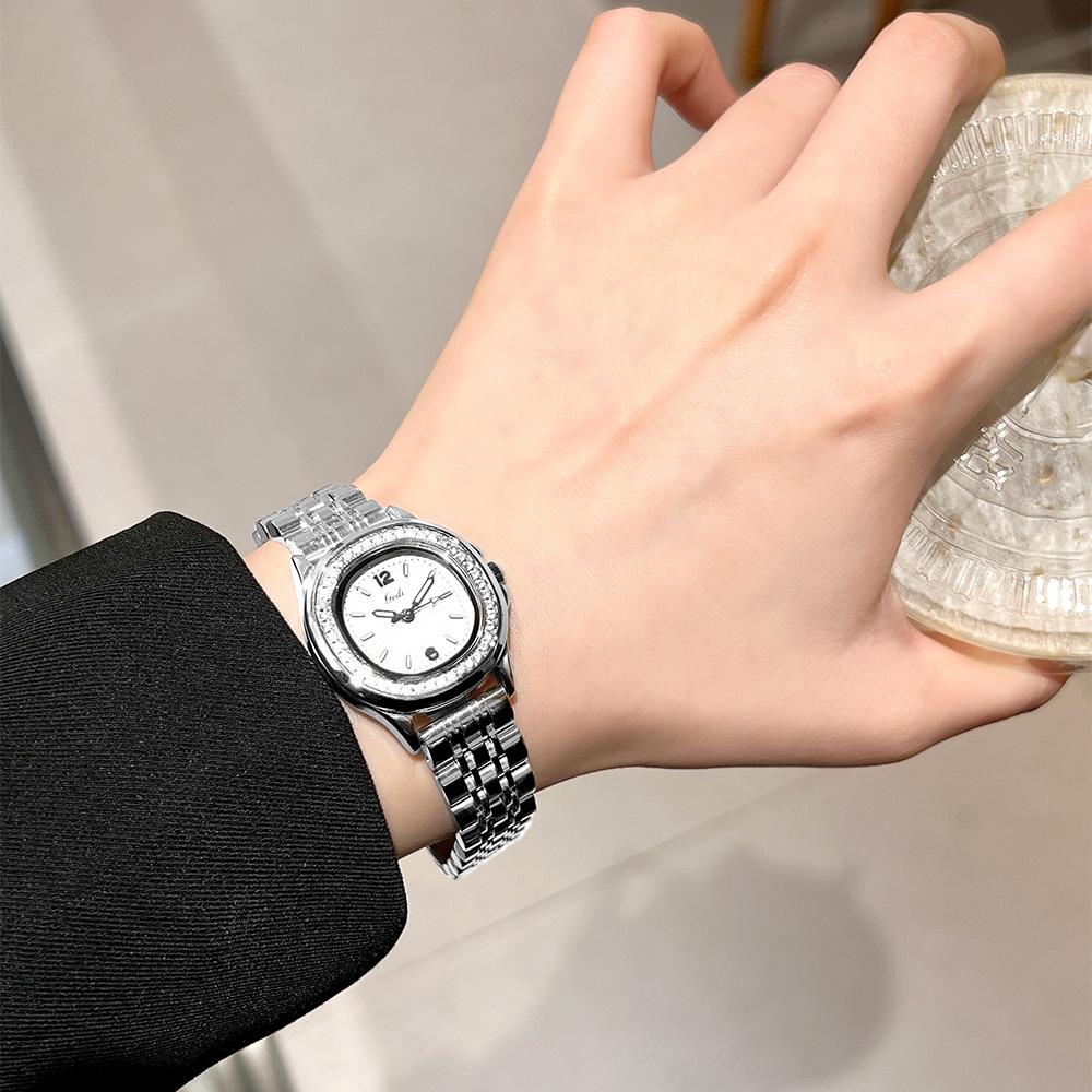 Fashion Diamond Gypsy Women'S Watch Luxury Stainless Steel Nautilus Watch Waterproof Quartz Women'S Watch