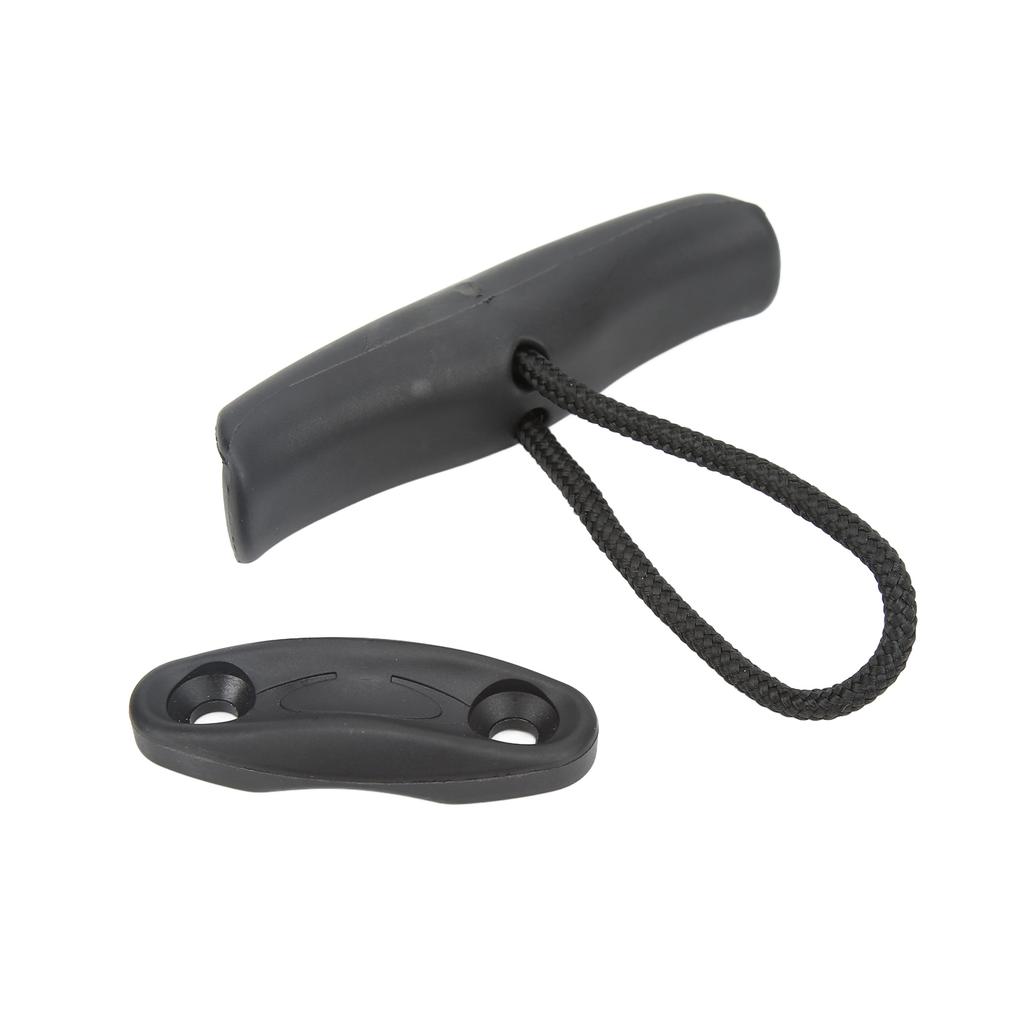 Universal Marine Canoe Kayak Nylon Pull Handle T Handle with Cord Rope Mounting Screw