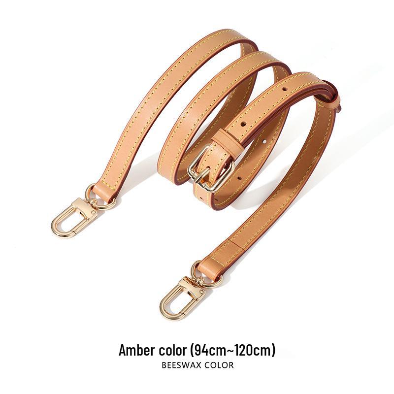 Ma Huang Shi MHS-C-63 Presbyopic Crossbody Bag Strap: Vegetable Tanned Leather Shoulder Replacement and Modification Accessory