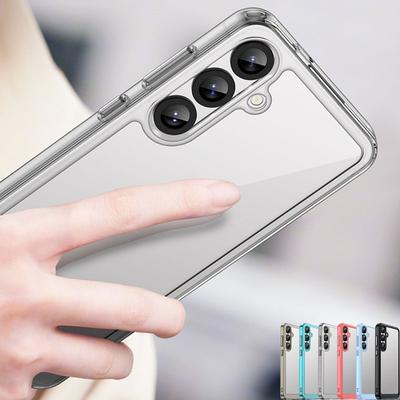 Per Samsung Galaxy S25 Custodia Trasparente Lusso Cover in Silicone Samsung S25 Custodia Protettiva in TPU PC Galaxy S25 Plus Ultra Cover
