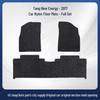 Black Nylon Velvet Soft Floor Mats for 2017 BYD Tang New Energy
