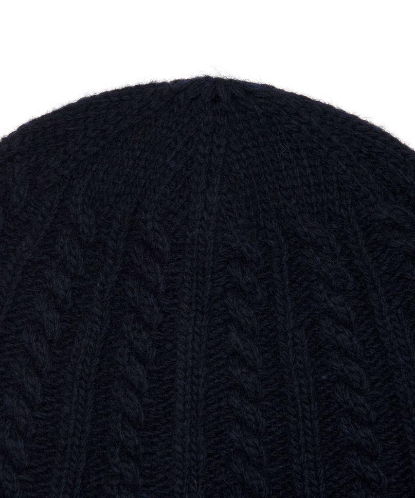 LEE Cable Knit Beanie Navy