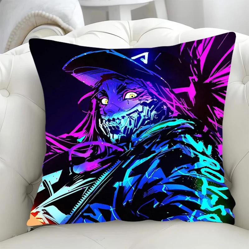 

Neon Art Ornamental Pillows for Living Room Pillowcase 45*45 Sofa Cushion Cover 45x45cm Decorative Pillowcases 40x40 Fall Decor 12x12Inch