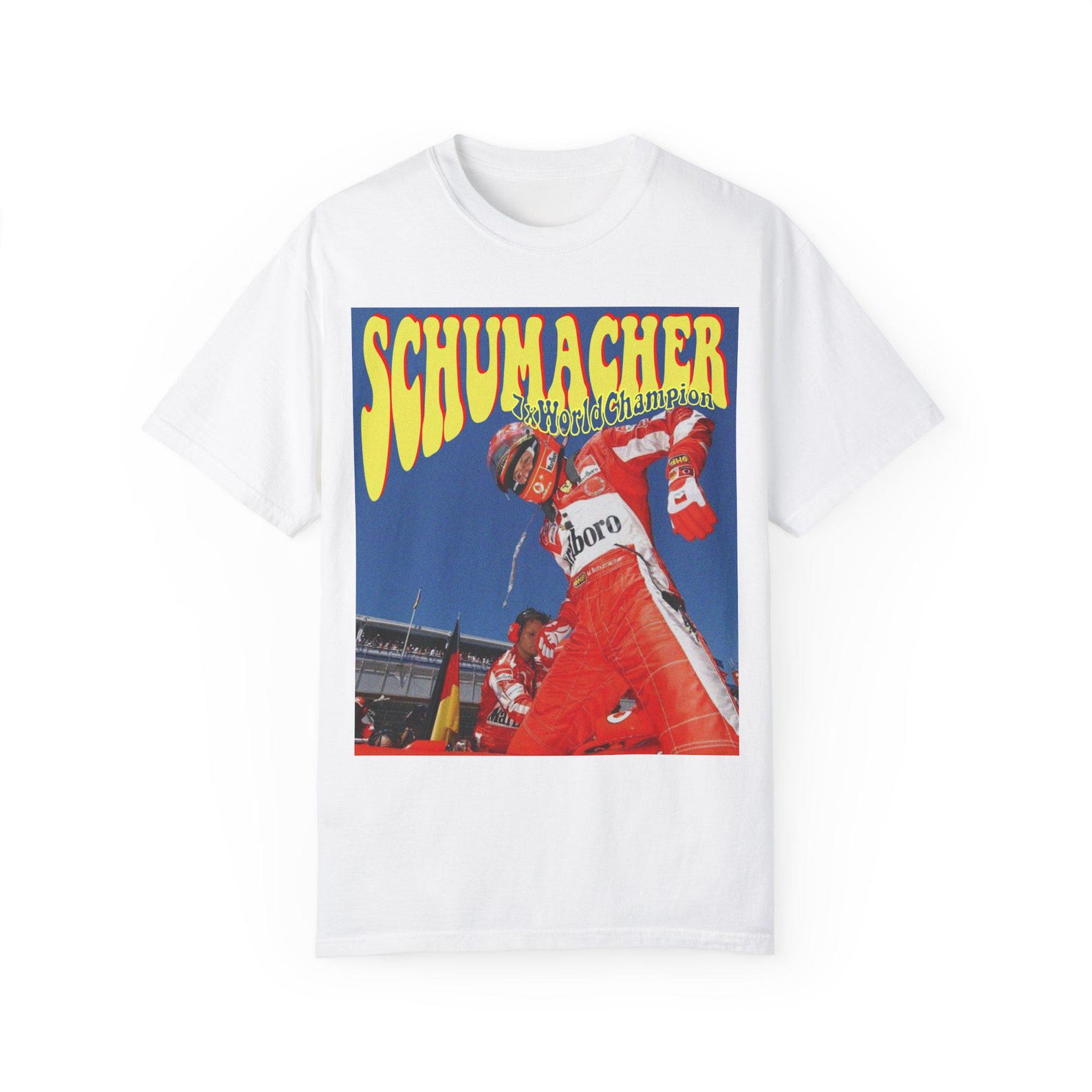 Michael Schumacher Unisex Garment-Dyed T-Shirt 3XL
