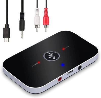 Bluetooth Adapter - Ozvavzk - 5.0 - 2-in-1 Transmitter/Receiver - Wireless Audio - 10 Hours Battery Life