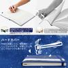 CAGIE A5 Hardcover 8mm with Pen Classic x Perfect for Travel Navy Notebook, Stylish, Ruled, Holder, Style, Cute, 14.5cm 21cm, Business, Adults, Girls,