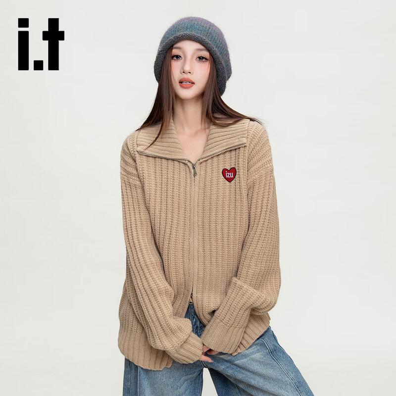 

Izzue HK i.t Унисекс Кардиган Вязаный Свитер Свободного Кроя 3XL