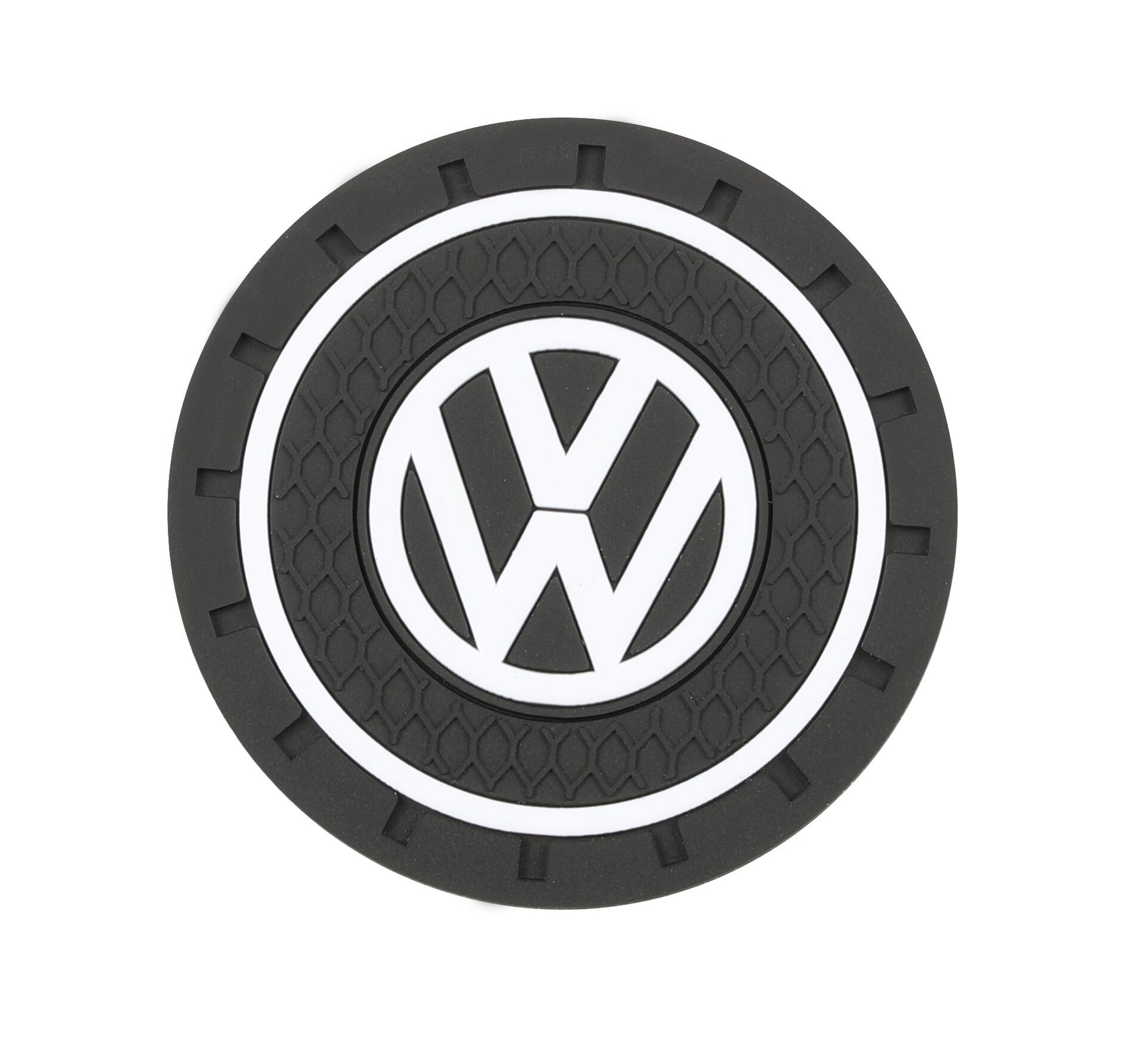 

For VOLKSWAGEN VW Car Coaster For Volkswagen VW GOLF Polo Tiguan TOURAN PASSAT Water Cup Bottle Holder Anti-slip Pad Mat Silica