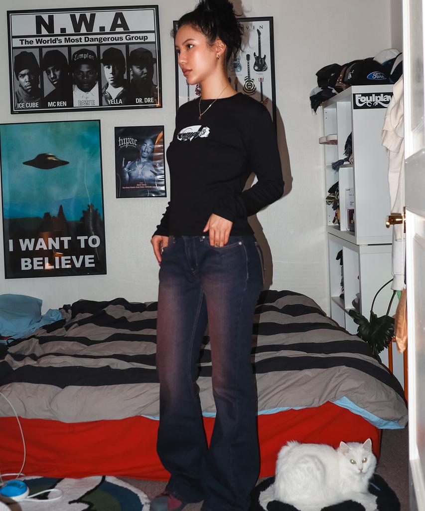 MINIMALPAIR Sade Long-Sleeve T-Shirt Black