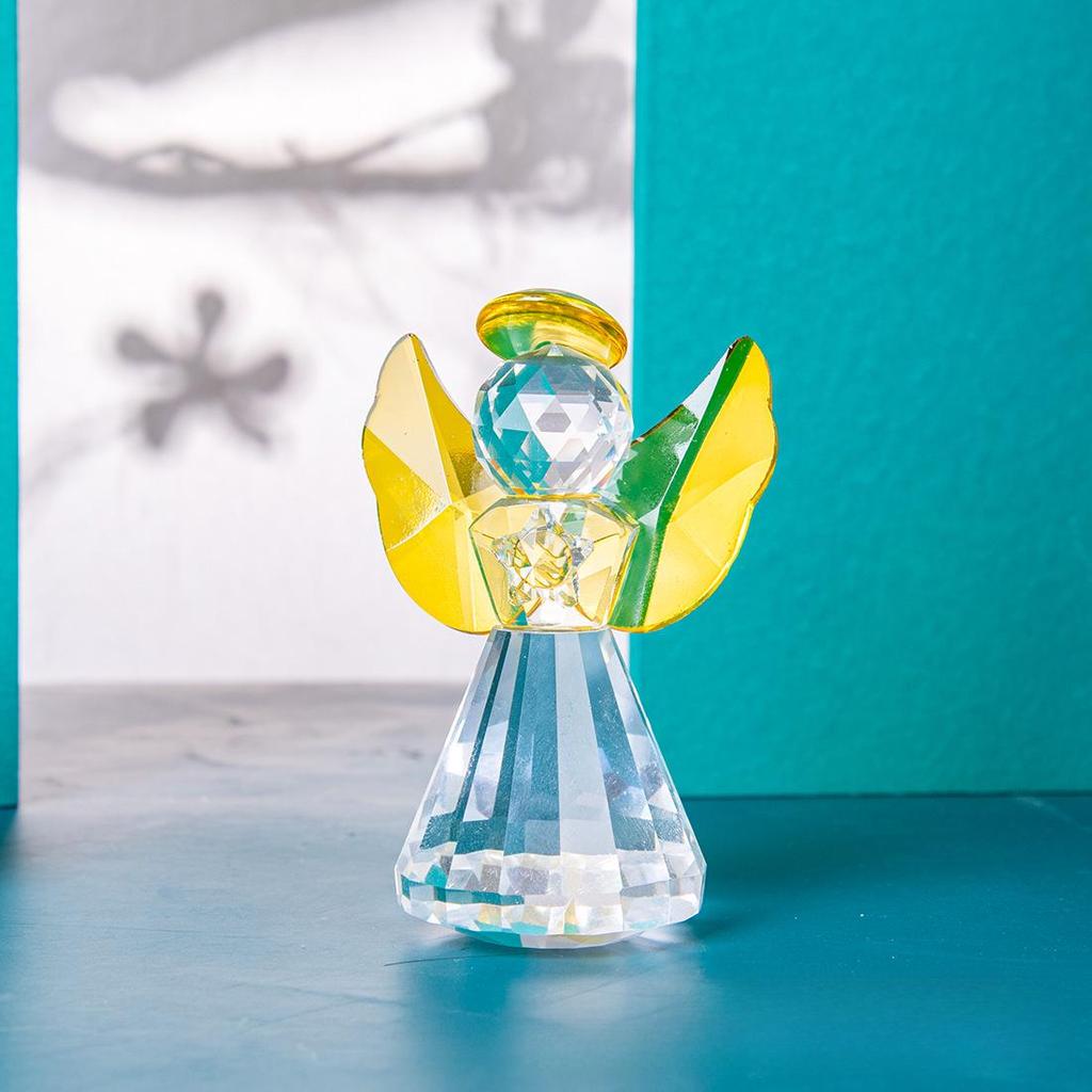 Crystal Angel Ornament - Creative Gift for Birthdays and Weddings