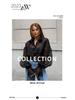 Black Mesh Turn-Down Collar Puff Sleeve Women's Shirt - 2025 New European & American Autumn Fashion