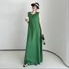 Sleeveless Plus Size Cotton Vintage New In Dresses for Women Casual Loose Long Summer Dress