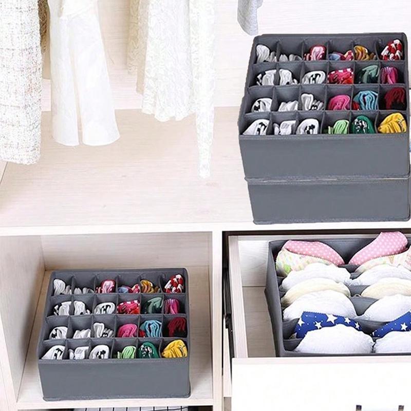 Drawer Underwear Socks Bra Storage Box Clothes Storage Organizer Underwear Bag Household Wardrobe Box Cabinet Drawer Organizer