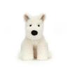 New Doll Little White Dog Plush Toy Cute Soothing Doll Doll Doll