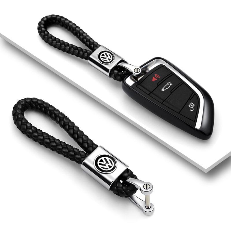 Car Key Chain Key Ring Key Lanyard Keychain Car Accessories For Volkswagen CC Golf 4 6 7 GTI Tiguan Passat B5 B6 B7 Jetta MK5 MK6 Polo