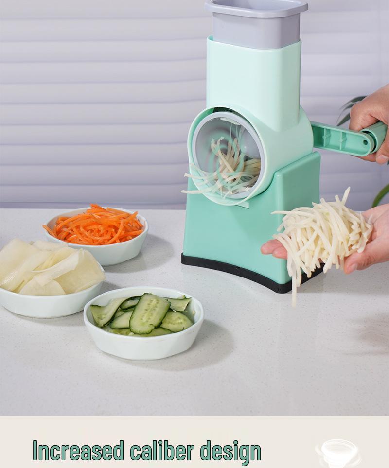 Multifunctional Hand-Cranked Vegetable Slicer & Grater 2025 Model