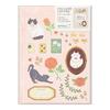 MIDORI Collage Letter Cat 86922006 Set, Pattern,