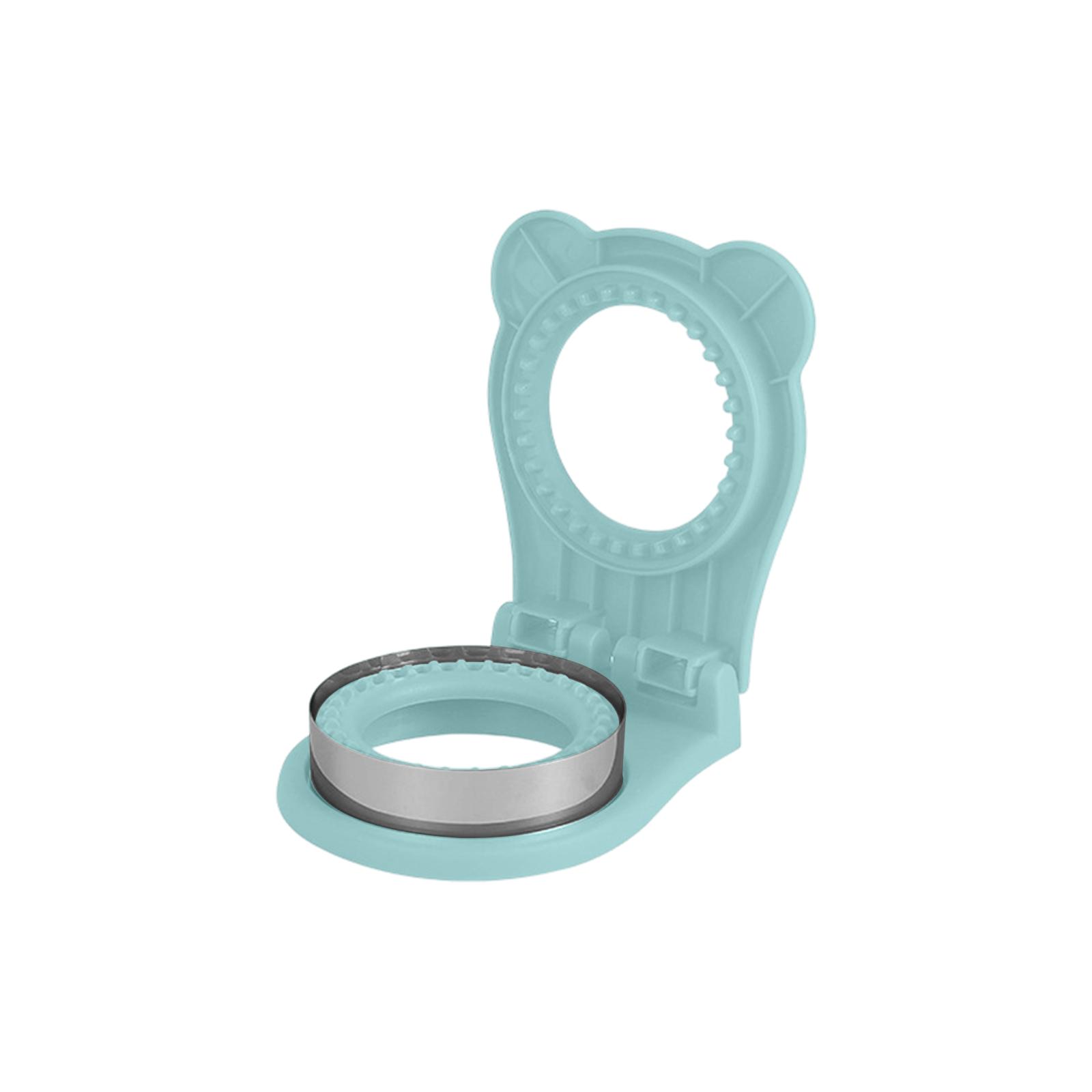 

Stainless Steel Sandwich Cutter Mold with Round Shape and Hinged Design for Consistent Sandwich Preparation and Easy Use One Size синий