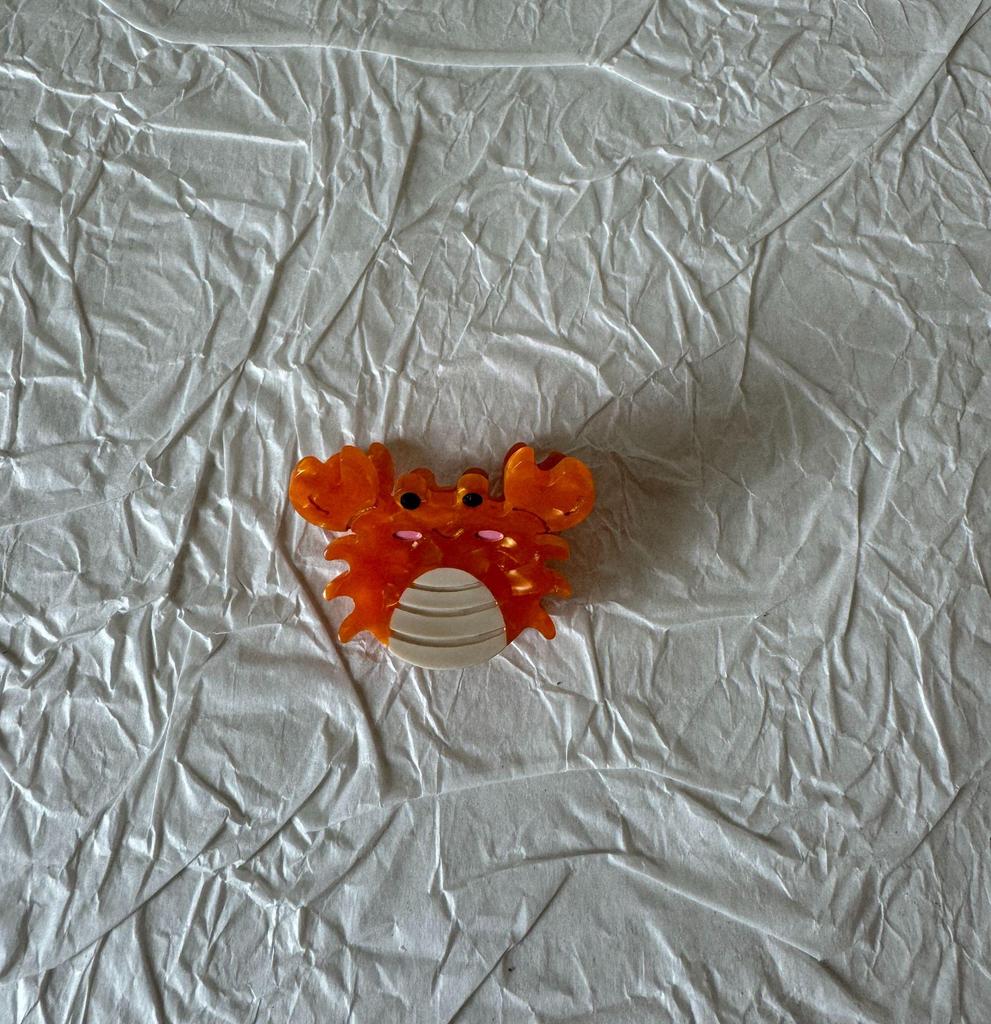 Mini Acetate Seahorse Octopus Hair Clip - Cartoon Starfish, Seashell & Whale Fish Hairpin