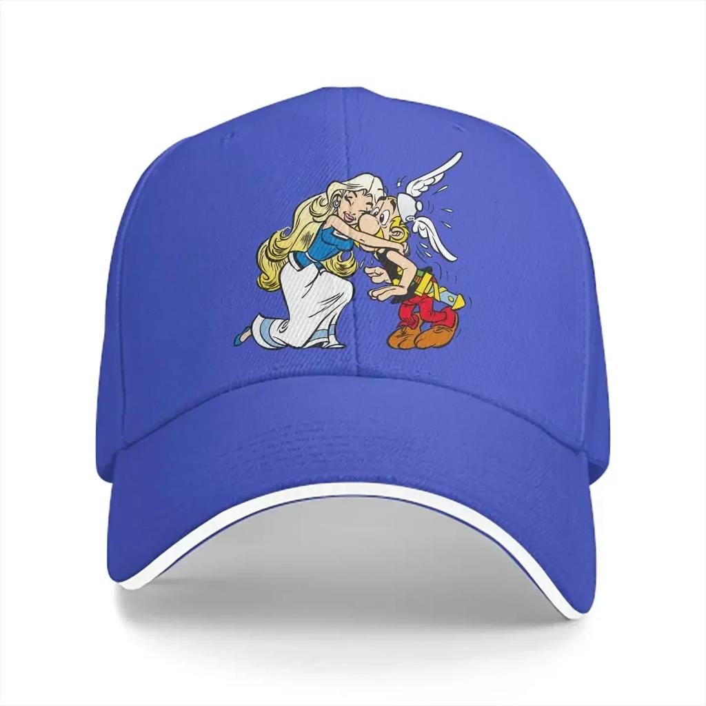Summer Cap Sun Visor Falnala Hug Hip Hop Caps Asterixle Gaulois Peaked Hats
