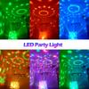 Disco Ball Strobe Lamp 7 Modes Stage Light for Home Room Dance Parties Birthday Karaoke Halloween Christmas Decorations