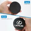 Pour IS250 LS460 RC200 LM300 RX450 LX NX350h Porte-gobelet de voiture Tapis anti-glissement pour eau Silicone Étanche Accessoires d'intérieur