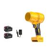 Turbo Jet Blower,Leaf Blower, Violent Turbo Fan, Brushless Pure Copper Motor,Car Drying, Handheld Snow Blower,Cordless Turbo Power Air Duster