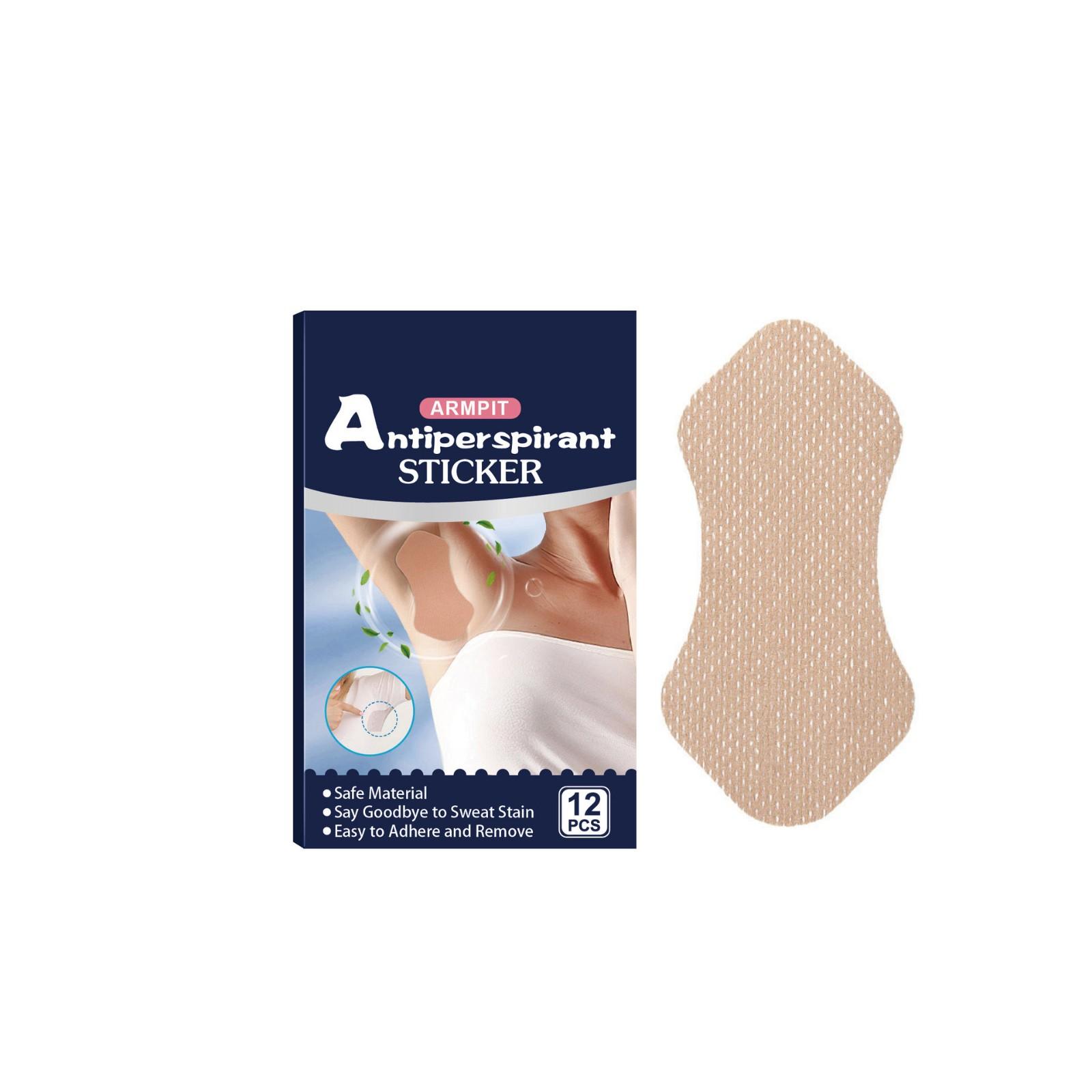 

Пластырь, поглощающий пот, подмышечный антипотный пластырь, невидимый, долговечный, ультратонкий One Size белый