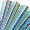 12*53inch Iridescent TPU Vinyl 0.4mm Waterproof Soft Hardness Holographic Film for DIY Bag Decoration Photo Frame Moisture Proof