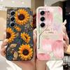 For Tecno Camon 40 Pro 4G Camon40 CM5 CM6 Elegant Butterfly Floral Phone Case For Camon 40 40Pro 4G Soft Silicone Cases Bumpers