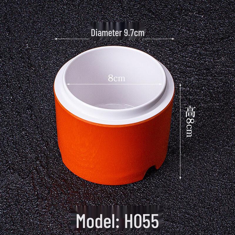 Melamine Rotating Hot Pot Serving Plate