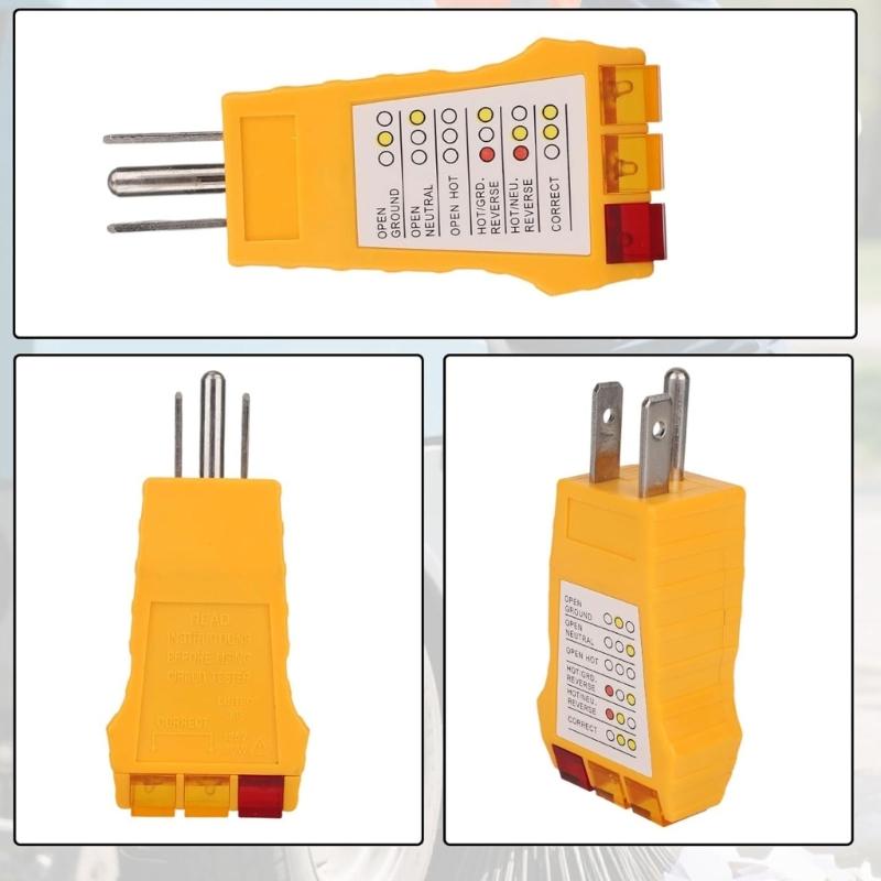 High Accuracy Ground Continuity Tester Conductivity Test Pen For Outlets Mats Wristbands And Blankets