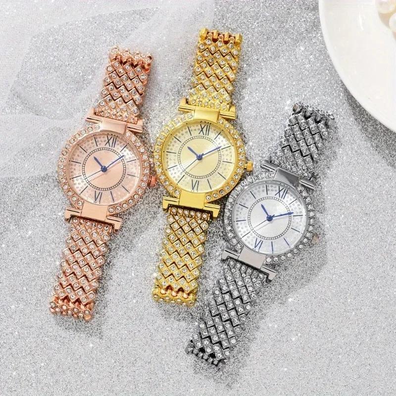 Gypsophila women's watch steel band full diamond watch
