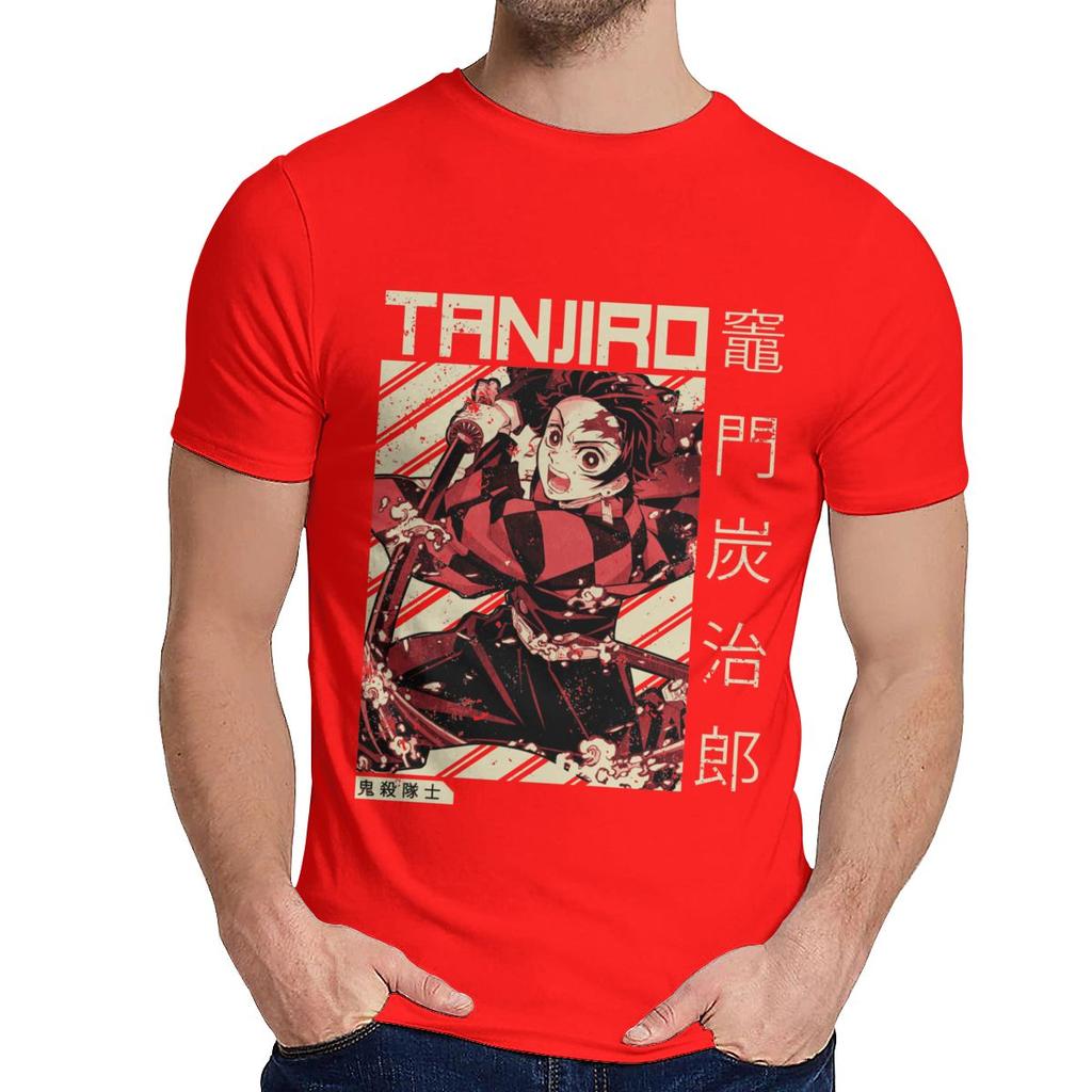 Popular Demon Slayer Kimetsu No Yaiba Anime Shirt Homme Tee Shirt For Man Soft Great T